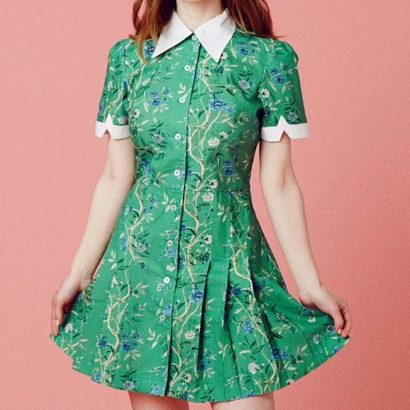 Samantha Pleet Dresses & Skirts - ISO Samantha Pleet Wallpaper Dress in Green size 10/12